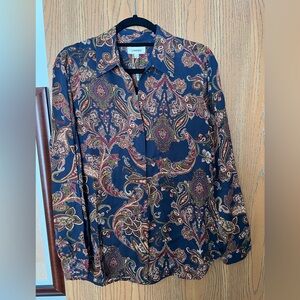 NWT  L’agence silk blouse